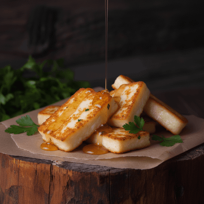 Halloumi Cheese (V)