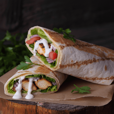Chicken Shish Wrap