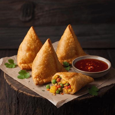 Veggie Samosas (V)