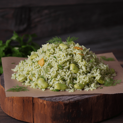 Dill Rice - Broad Beans